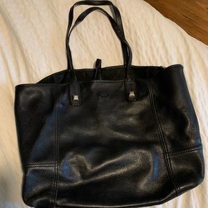 Stella and Dot Carry All Leather Tote